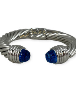 David Yurman 10mm Cable Classic London Blue Topaz Bracelet 15