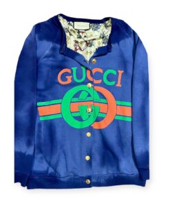 Size L | Gucci Jersey Cardigan Sweatshirt