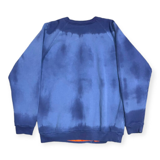 Gucci Jersey Cardigan Sweatshirt in Blue Tie Dye Large 4