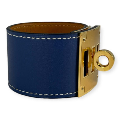 Hermes Kelly Dog Bracelet in Blue 3