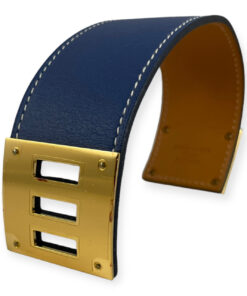 Hermes Kelly Dog Bracelet in Blue 13