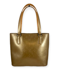 Louis Vuitton Vernis Monogram Tote in Gold 11