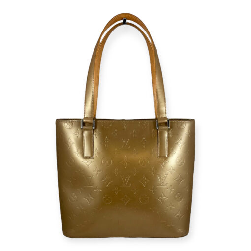 Louis Vuitton Vernis Monogram Tote in Gold 1