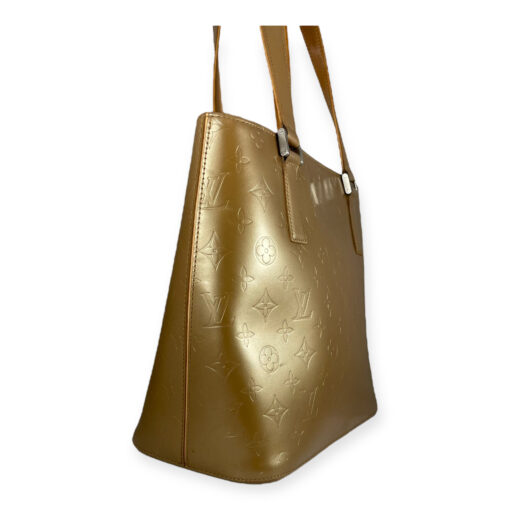 Louis Vuitton Vernis Monogram Tote in Gold 3