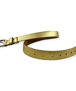 Prada Saffiano Belt in Gold 90 / 36 16