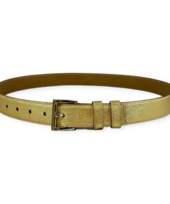 Prada Saffiano Belt in Gold 90 / 36 9