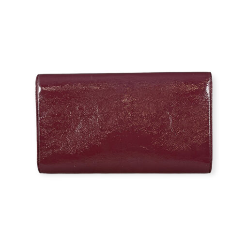 Saint Laurent Belle De Jour Patent Leather Clutch in Dusty Rose 5