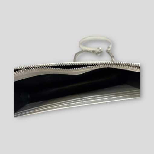 Saint Laurent Kate Tassel Chain Bag in White 11