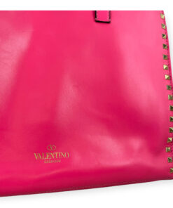 Valentino Rockstud Tote in Neon Pink 21