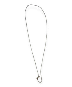Tiffany Elsa Peretti V Pendant Necklace in Silver 10