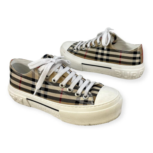 Burberry Check Sneakers in Archive Beige 37.5 7