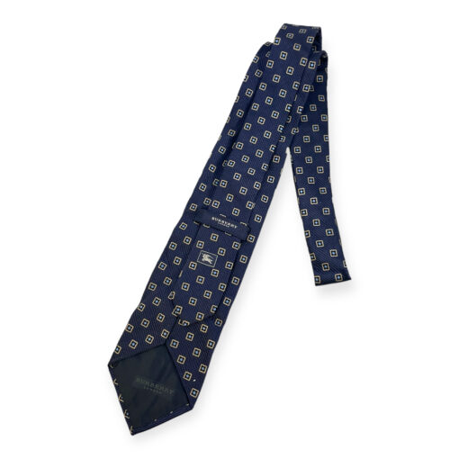 Burberry Square Tie in Navy 4