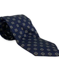 Burberry Square Tie in Navy