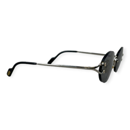 Cartier Oval Rimless Sunglasses in Black 3