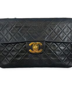 Chanel Maxi Classic Flap Bag in Black 13