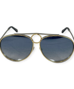 Chloe Aviator Sunglasses CE in Gold/Blue 10
