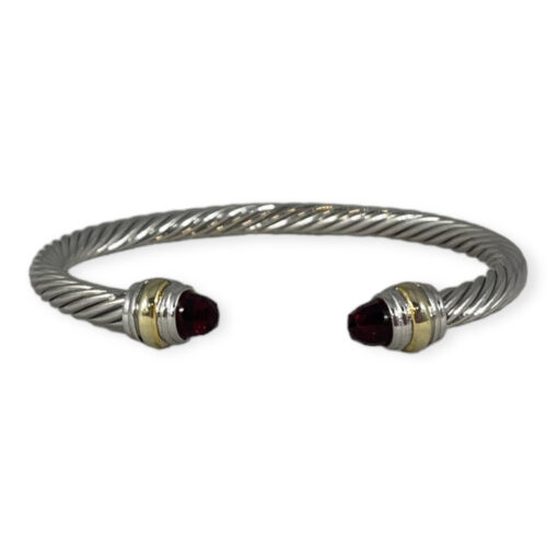 David Yurman Cable Classics Garnet 5mm Bracelet 1
