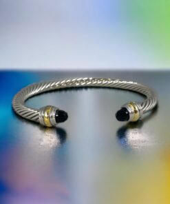 David Yurman Cable Classics Faceted Onyx 5mm Bracelet