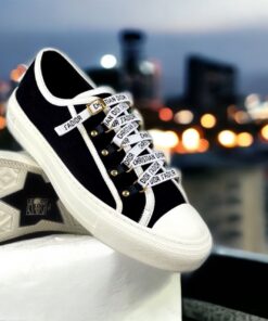 Size 39.5 | Dior Walk'N'Dior Sneakers in Black/White