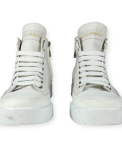 Dolce & Gabbana High-Top Sneakers in White 37.5 10
