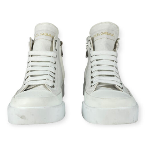 Dolce & Gabbana High-Top Sneakers in White 37.5 3