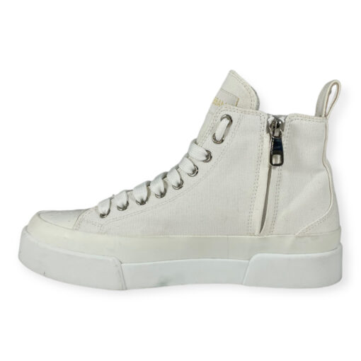 Dolce & Gabbana High-Top Sneakers in White 37.5 1