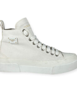 Dolce & Gabbana High-Top Sneakers in White 37.5 9