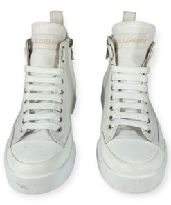 Dolce & Gabbana High-Top Sneakers in White 37.5 11