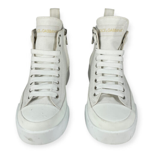 Dolce & Gabbana High-Top Sneakers in White 37.5 4