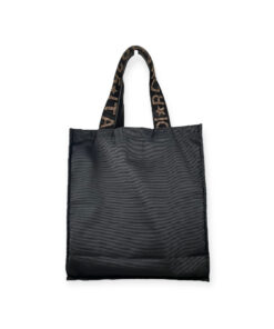 Fendi Nylon Tote Bag in Black / Brown 14