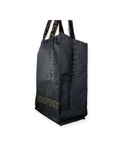 Fendi Nylon Tote Bag in Black / Brown 12
