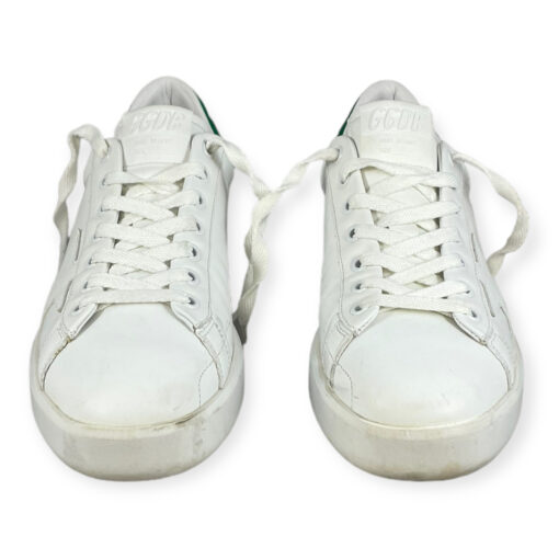 Golden Goose Pure Star Sneakers in White Green 39 4