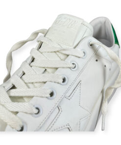 Golden Goose Pure Star Sneakers in White Green 39 11