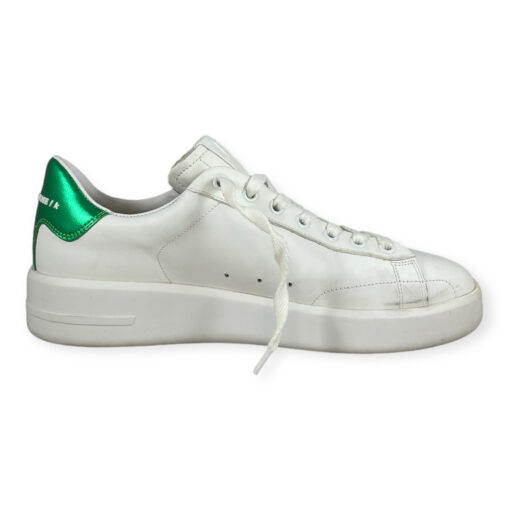 Golden Goose Pure Star Sneakers in White Green 39 2