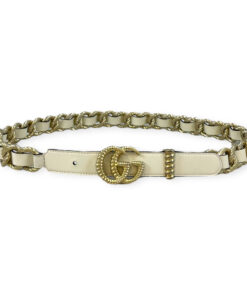 Gucci Torchon GG Link Belt in Ivory 80 / 32 7