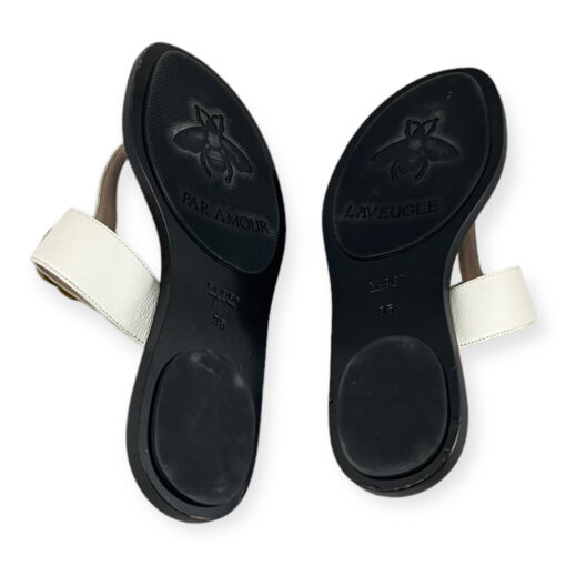 Gucci GG Marmont Thong Sandal in Ivory 35 8