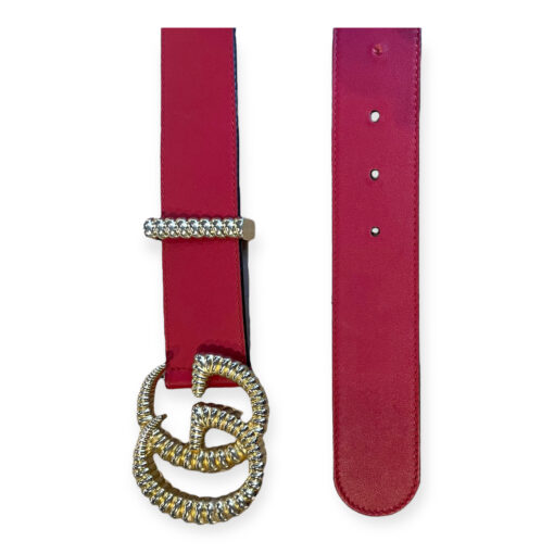 Gucci GG Torchon Belt in Red 80 / 32 1