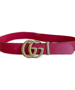 Gucci GG Torchon Belt in Red 80 / 32 8