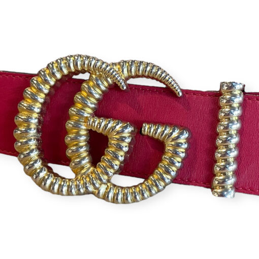 Gucci GG Torchon Belt in Red 80 / 32 2