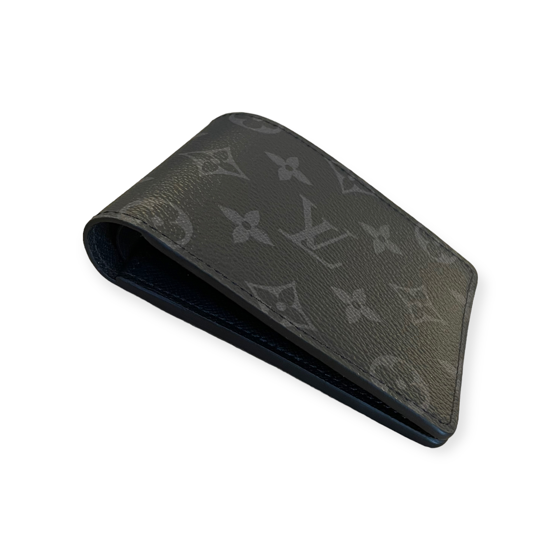 black and grey louis vuittons wallet