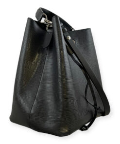 Louis Vuitton Black EPI NeoNoe mm Bucket Bag