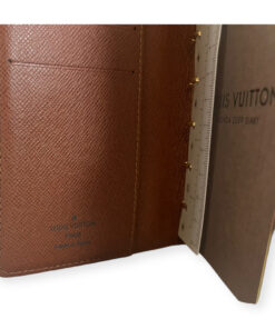 Louis Vuitton Monogram Small Ring Agenda Cover - Brown Books