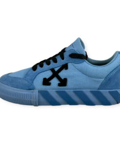 Off-White Vulcanized Sole Sneakers in Blue Red 35 10