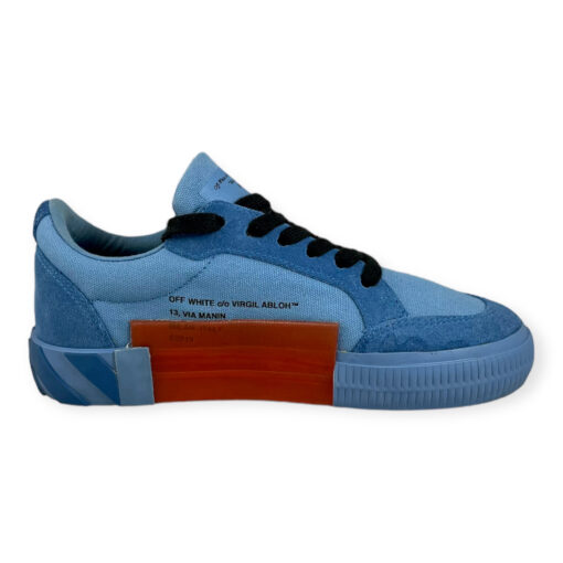 Off-White Vulcanized Sole Sneakers in Blue Red 35 2