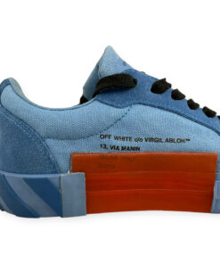 Off-White Vulcanized Sole Sneakers in Blue Red 35 12