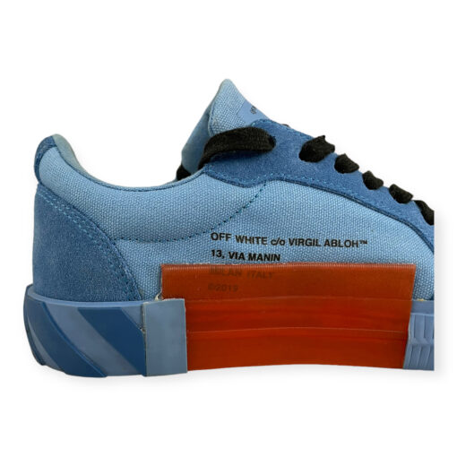 Off-White Vulcanized Sole Sneakers in Blue Red 35 3