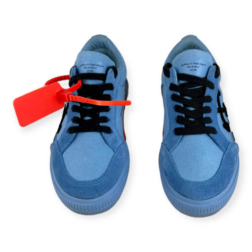 Off-White Vulcanized Sole Sneakers in Blue Red 35 5
