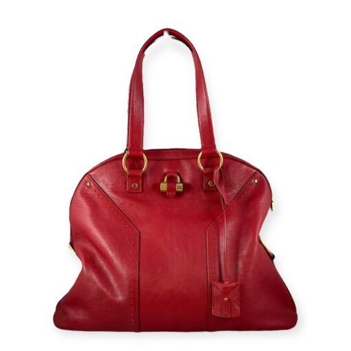 Saint Laurent XL Muse Shoulder Bag in Red 1