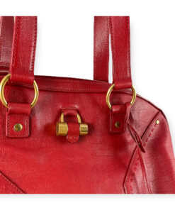 Saint Laurent XL Muse Shoulder Bag in Red 13