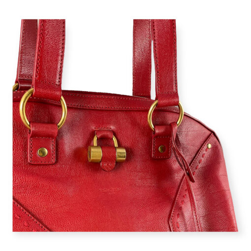 Saint Laurent XL Muse Shoulder Bag in Red 2